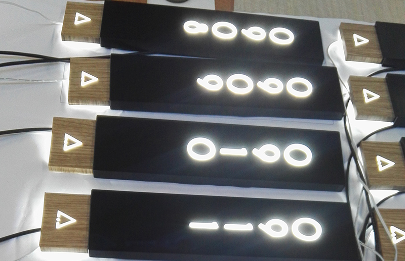 LED門牌發(fā)光字做哪種字好看，有哪些類型？